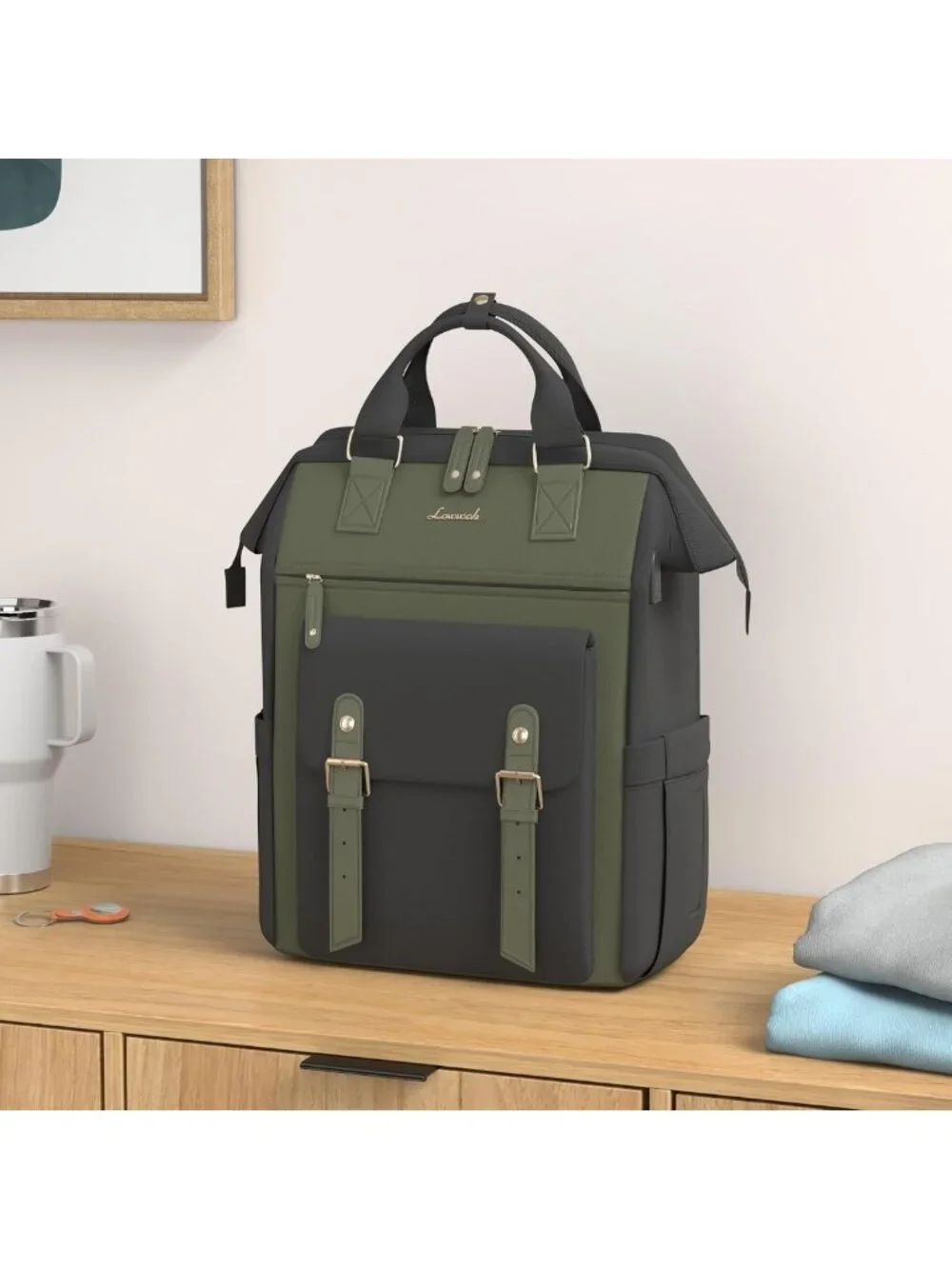 Stylish Laptop Backpack for Women - Work, Travel, Nurse, Teacher, Commuter Bag